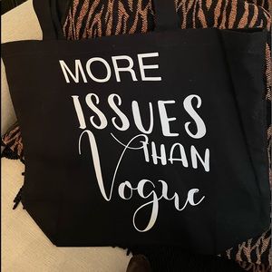 More Issues Than Vogue Tote Bag